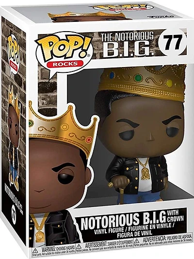 JB32 Notorious B.I.G with crown 77