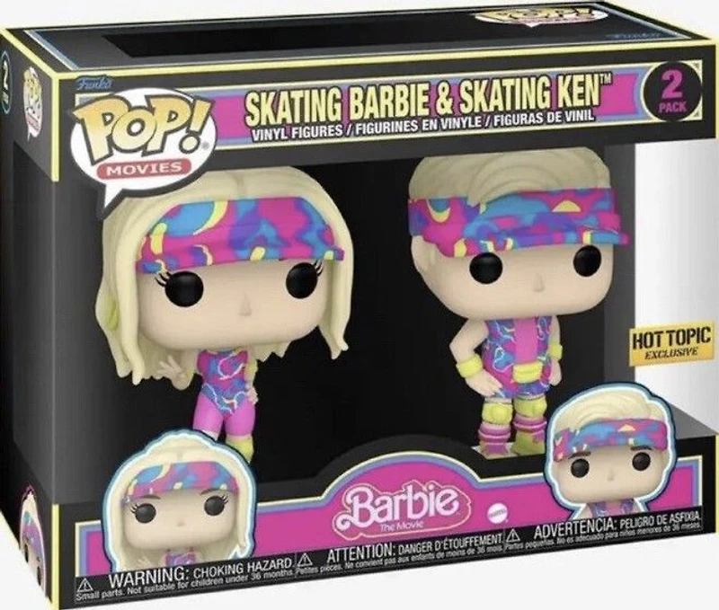 Gt72 Skating Barbie & Skating Ken Ht 2 Pack