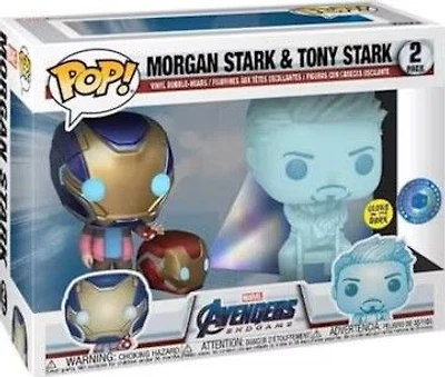 Hc218 Morgan Stark & Tony Stark GiD Pop In A Box 2 Pack