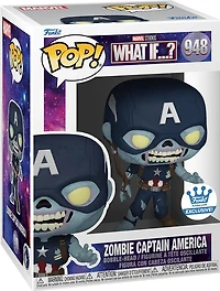 Hc340 Zombie Captain America Funko Excl. 948