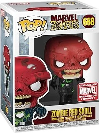 Hc328 Zombie Red Skull excl Marvel 668