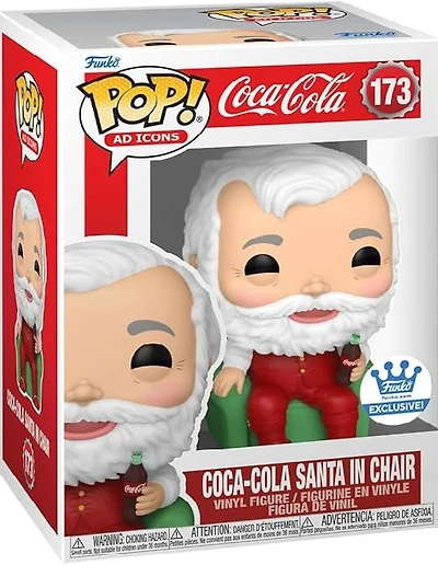 M1971 Coca-Cola Santa in Chair funko excl. 173