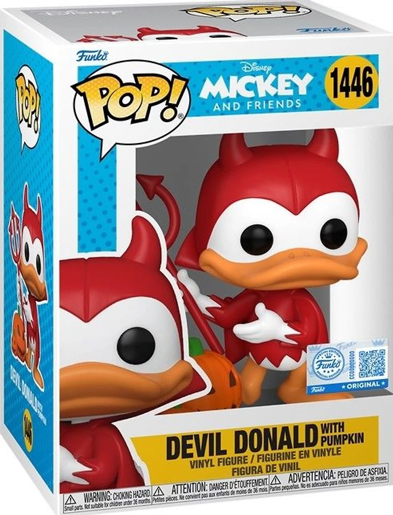 Ey147 Devil Donald With Pumpkin 1446