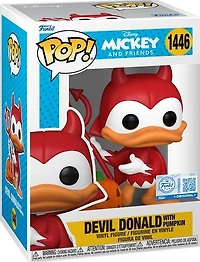 Ey147 Devil Donald With Pumpkin 1446