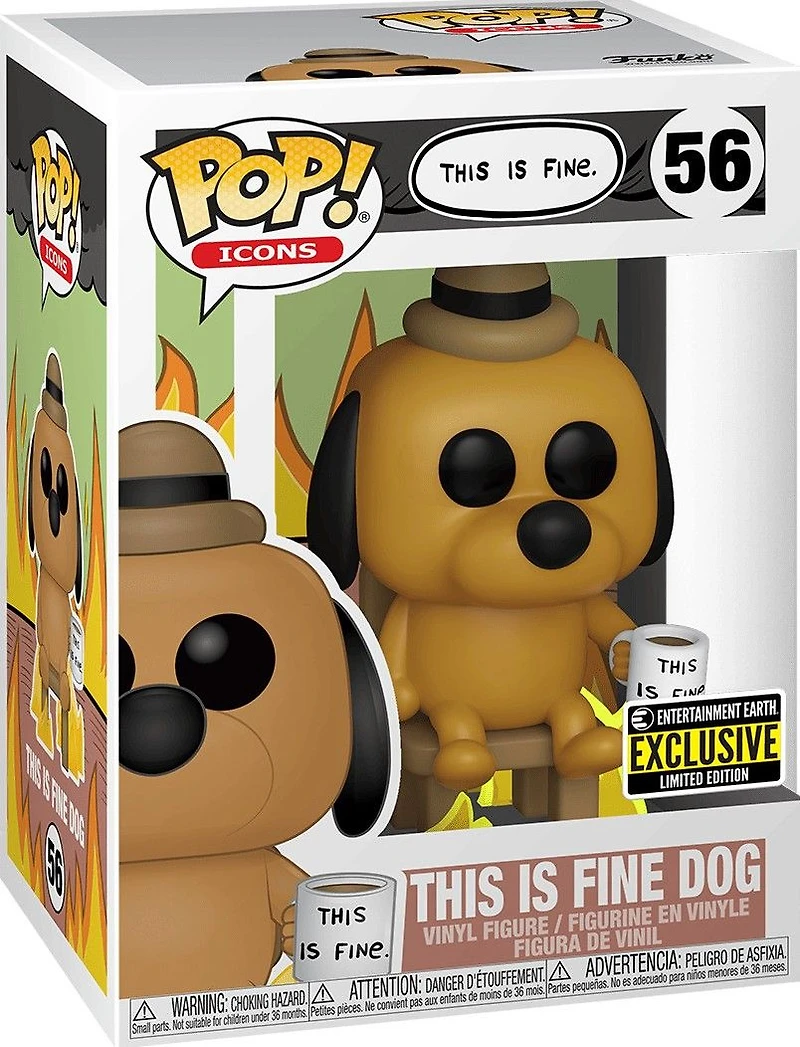 Hc539 This Is Fine Dog EEE 56