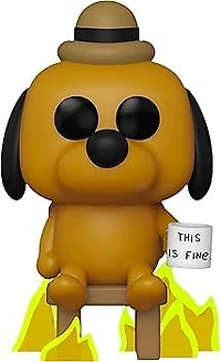 Hc539 This Is Fine Dog EEE 56