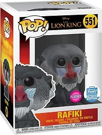 Hc519 Rafiki Flocked Limited Funko 551