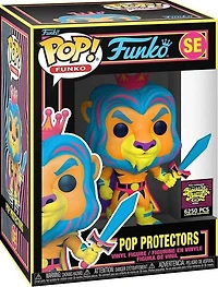 Hy95 Pop Protector Blacklight Battle 6250 Pcs SE