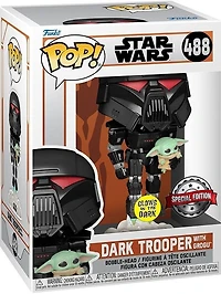 M2434 Dark Trooper With grogu GID SE 488