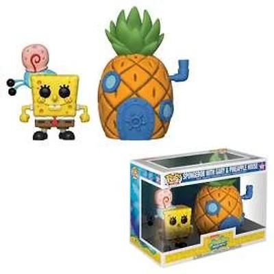 M2438 Sponebob With Gary & Pineapple House 02
