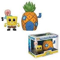 M2438 Sponebob With Gary & Pineapple House 02