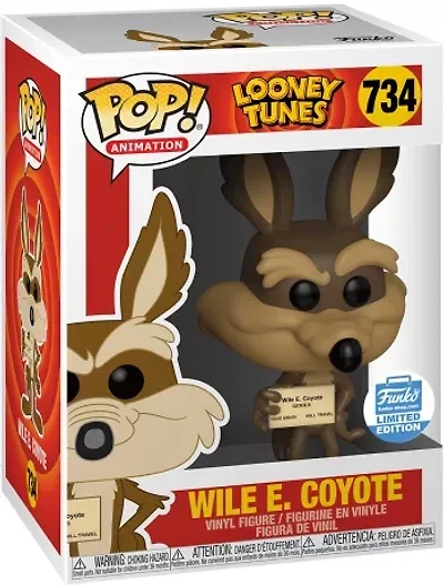 Hc511 Wile E. Coyote Funko Excl. 734