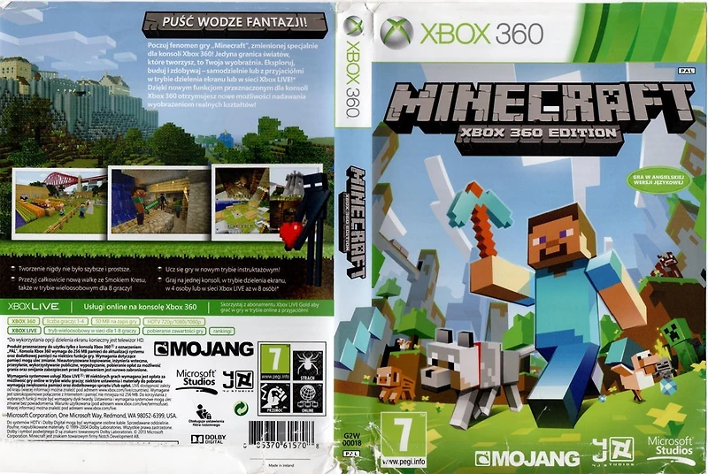 Minecraft Xbox 360 Edition 7/10