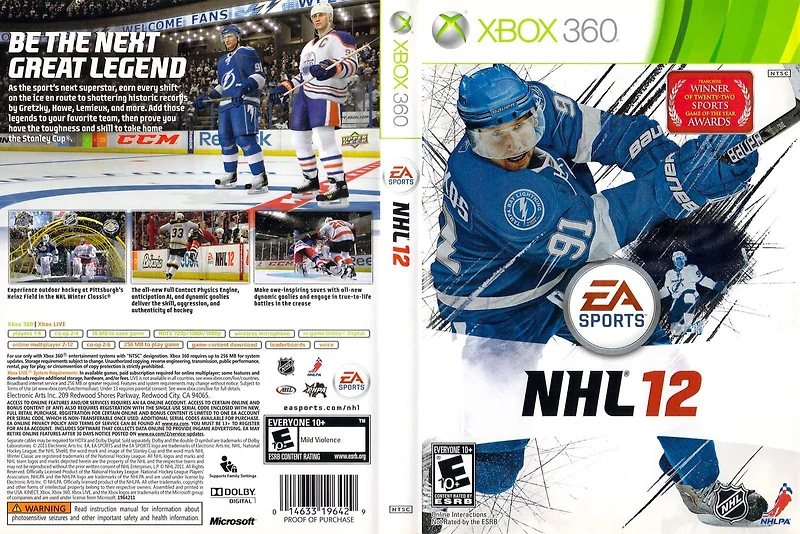 NHL12 6/10