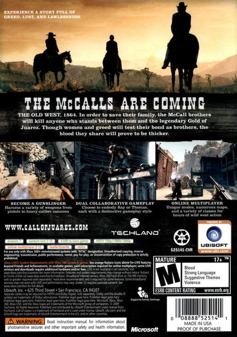Call Of Juarez Bound In Blood 6/10