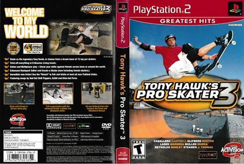 Tony Hawk's Pro Skater 3 7/10