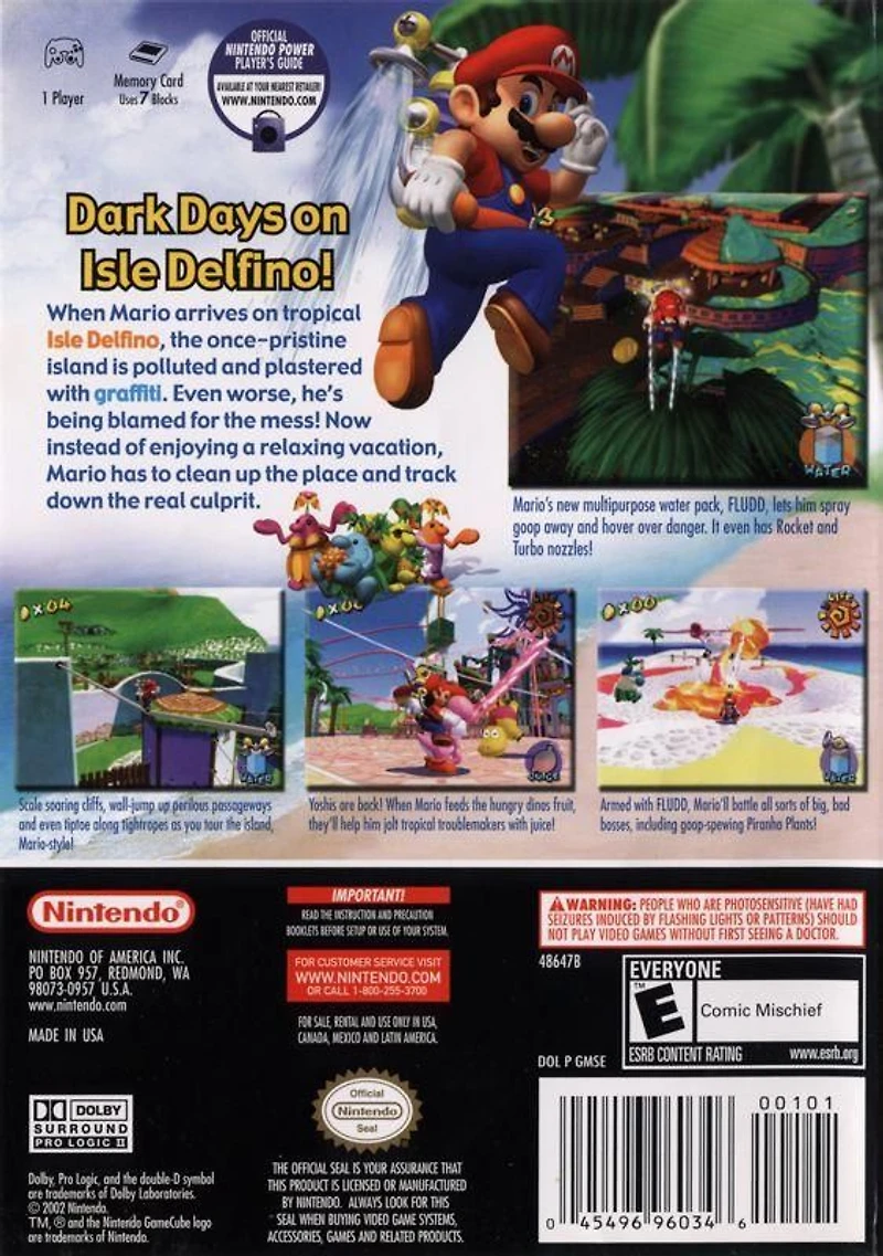 Super Mario SunShine 7/10