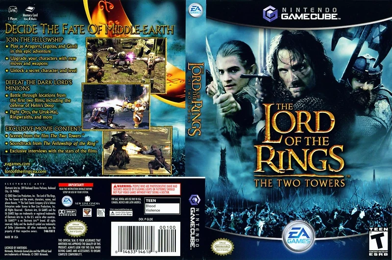 The Lord Of The Ring The Two Towers 7/10
