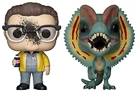 KU12 Dennis Nedry & Dilophosaurus 2 pack