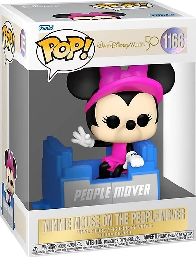 Kw47 Minnie Mouse On The Peoplemover 1166