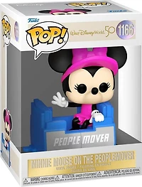 Kw47 Minnie Mouse On The Peoplemover 1166