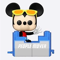 Kw175 Mickey Mouse On The Peoplemover 1163