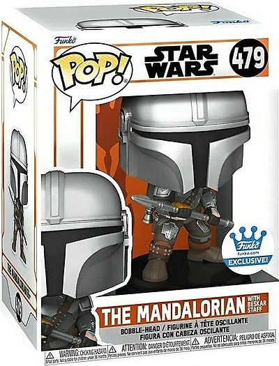 Kt190 The Mandalorian With Beskar Staff 479