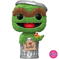 EY350 Oscar The Grouch Flocked 1793