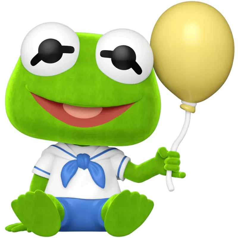 EY348 Baby Kermit Flocked 1696