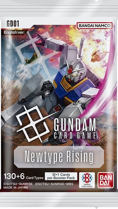 Booster Pack Jap Gundam Newtype Rising
