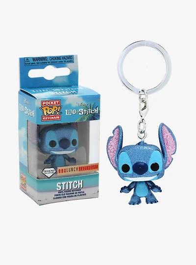 Lp157 Stitch Diamond BoxLunch Keychain