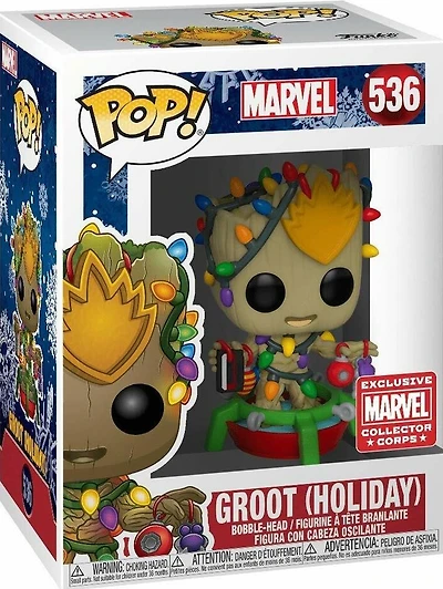 Lp138 Groot (Holiday) Marvel Excl. 536
