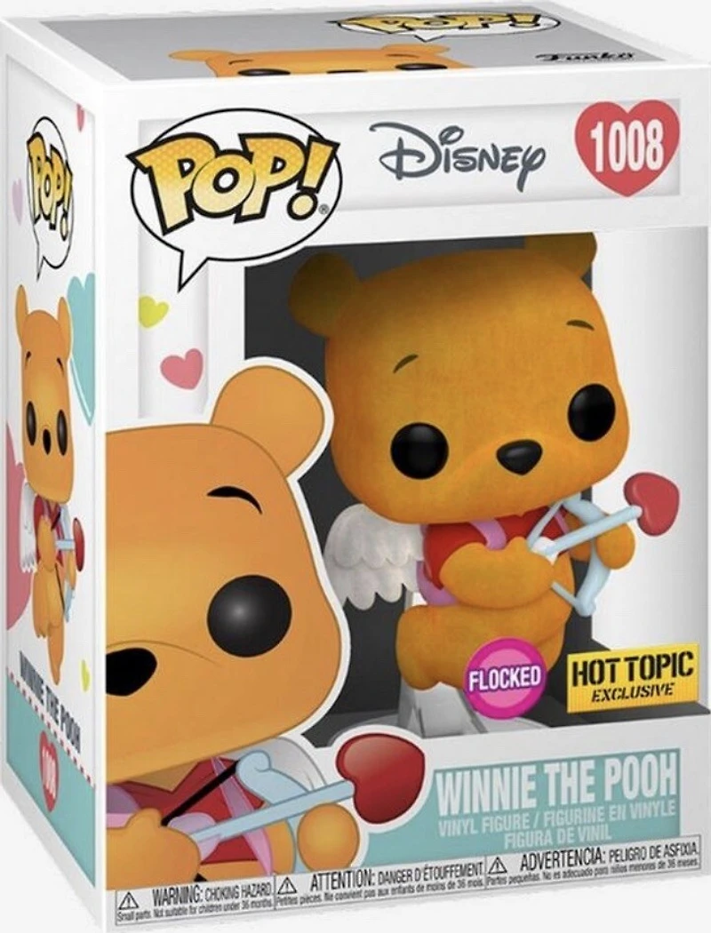 LY44 Winnie the Pooh Flocked HT 1008