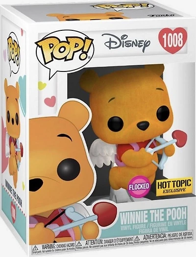 LY44 Winnie the Pooh Flocked HT 1008