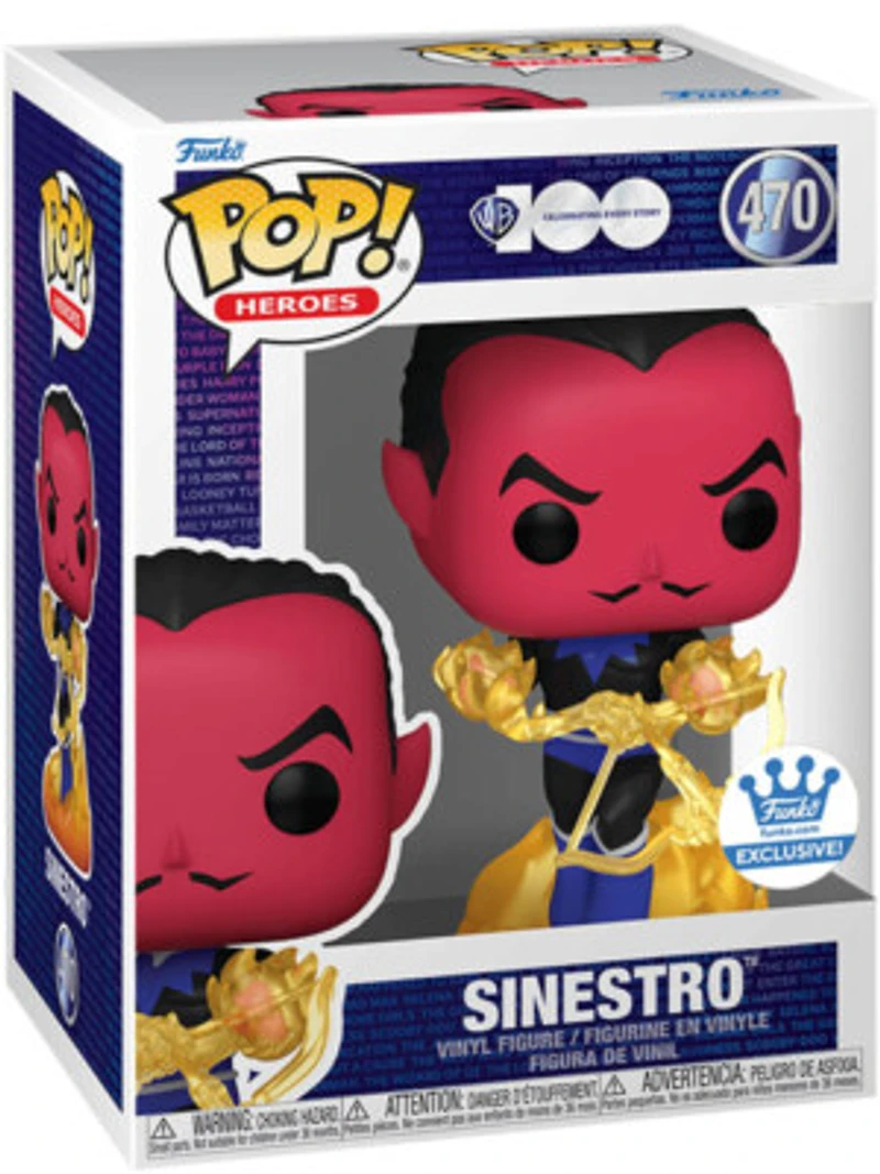 Nc128 Sinestro Funko Excl. 470