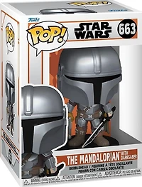 Eb25 Star Wars : The Mandalorian With Darksaber 663