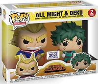 Nm153 My Hero Academia : All Might & Deku 2021Funimation 2 Pack