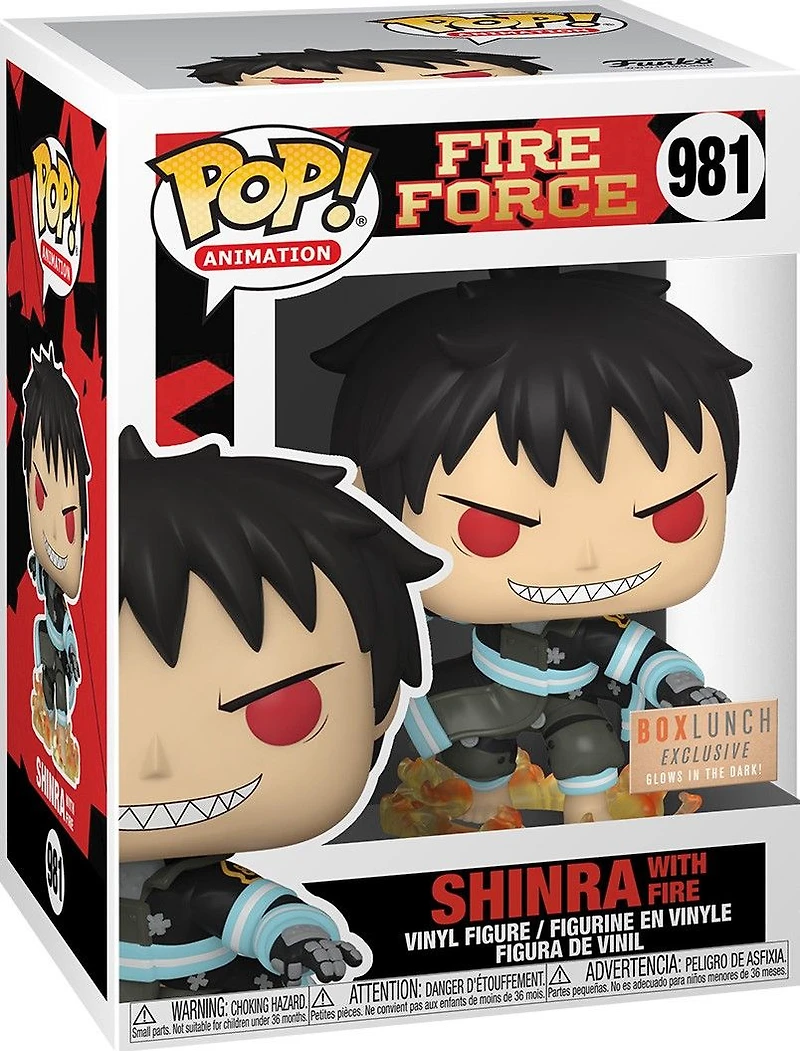 Nm47 Fire Force : Shinra With Fire BoxLunch 981