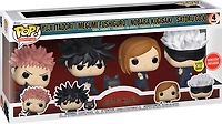 Nn1 Jujutsu Kaisen : Yuji Itadori / Megumi Fushiguro / Nobara Kugisaki / Satoru Gojo GID GS 4 Pack