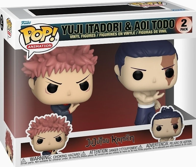 Np21 Jujutsu Kaisen : Yuji Itadori & Aoi Todo 2 Pack