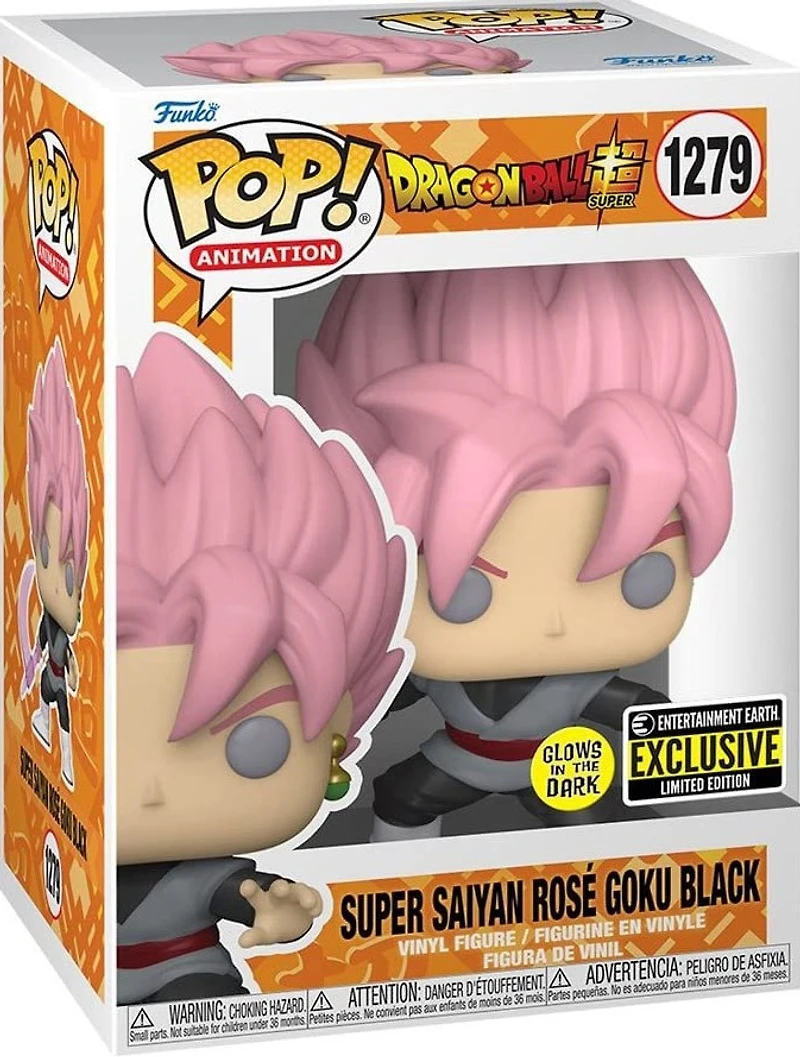 Ee38 Dragon Ball : Super Saiyan Rosé Goku Black GID EEE 1279