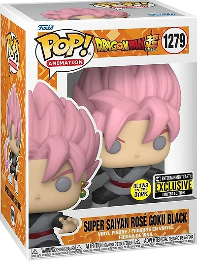 Ee38 Dragon Ball : Super Saiyan Rosé Goku Black GID EEE 1279