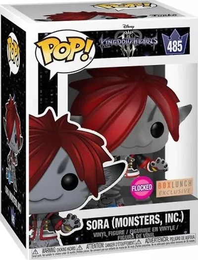 Fa741 Kingdom Hearts : Sora (Monsters, Inc.) Flocked BoxLunch 485