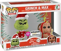 Pe145 Grinch & Max Flocked Amaz. 2 Pack