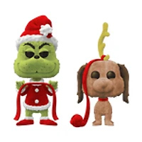 Pe145 Grinch & Max Flocked Amaz. 2 Pack