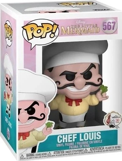 Pe68 The Little Mermaid : Chef Louis 567