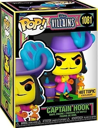 Pe57 Villains : Captain Hook HT 1081 Black Light