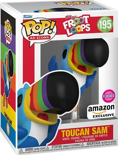 Pe173 Toucan Sam Amazon Flocked 195