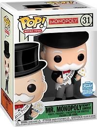 Pe27 Mr. Monopoly Funko Excl. 31