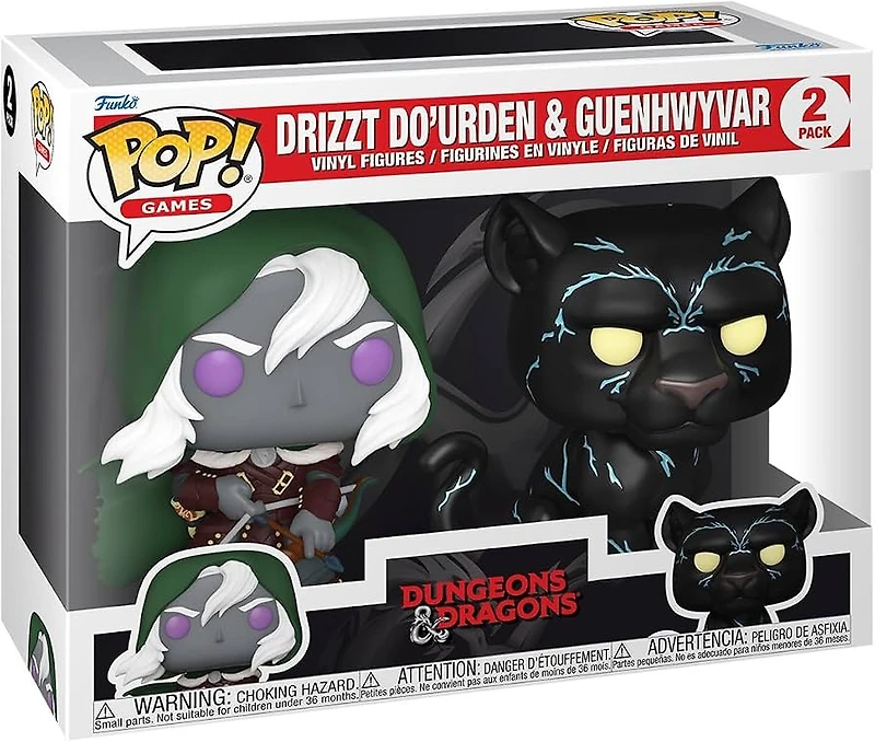 Ey470 Drizzt Do'urden & Guenhwyvar 2 Pack